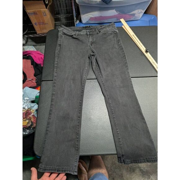 Lucky Brand Lolita Boot Mid Rise Black Wash Jean Women's 10/30 - Picture 5 of 8